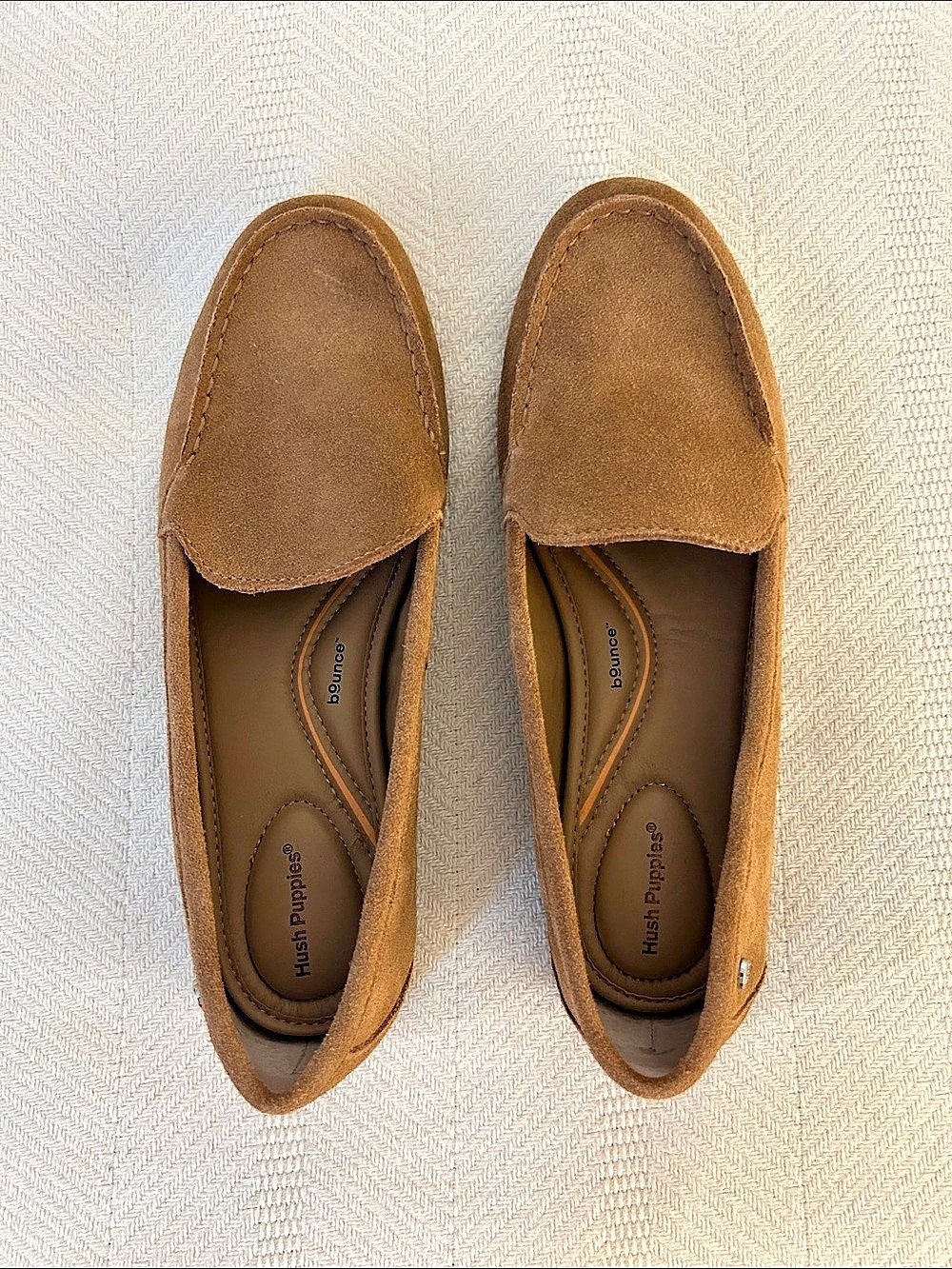 Hush Puppies Ozzie Driving Loafer Brown Slip-Ons